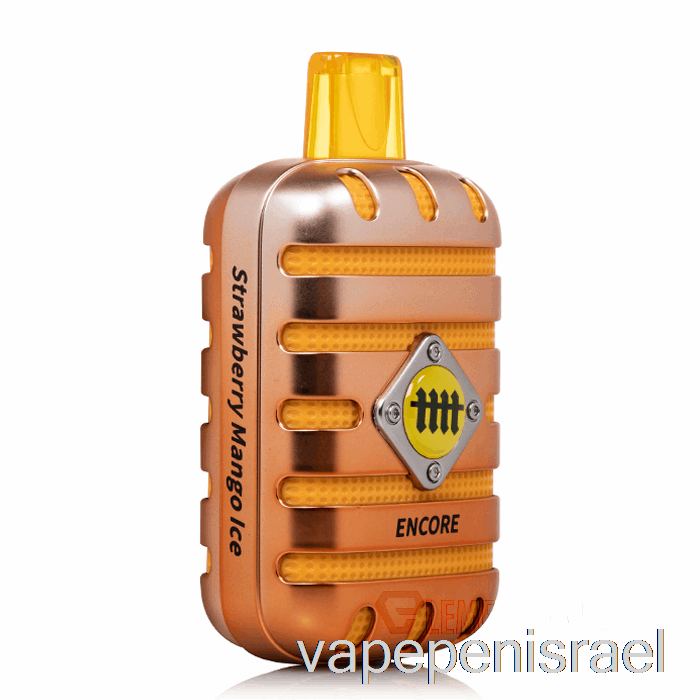 חד פעמי Vape Israel כי הדרן 6500 חד פעמי תות מנגו קרח